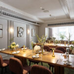 private dining room showing two tables